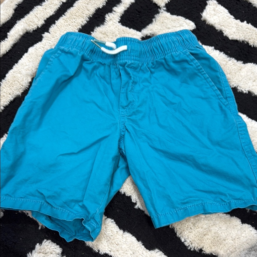 Blue Casual Shorts